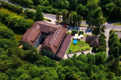 Letecký snímek ubytování Hotel Vestina