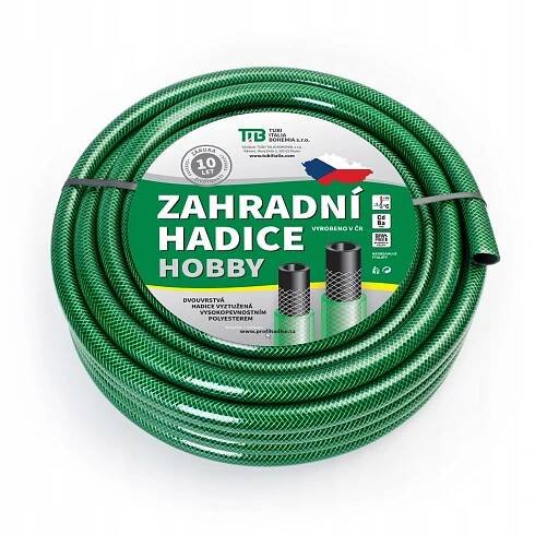 Zahradní hadice černo-zelená Hobby 3/4" - 25 m