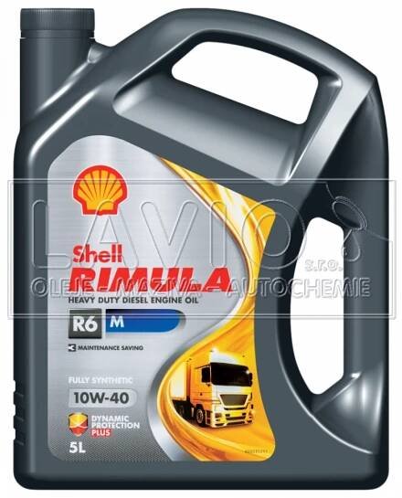Motorový olej Shell Rimula R6 LME 5W-30, 5L