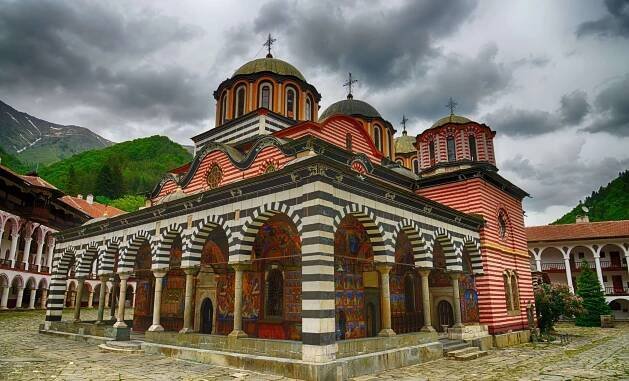 Rilský monastýr (klášter) - Bulharsko