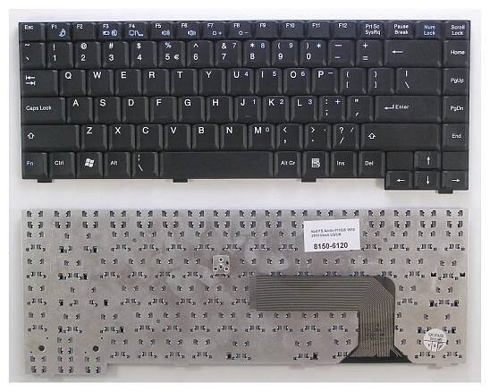 klávesnice Fujitsu Siemens Amilo PA1510 PA2510 PI1505 PI1510 PI2512 PI2515 black US
