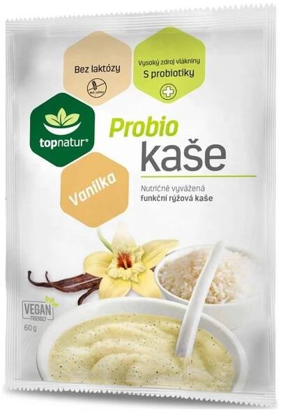 Topnatur Probio kaše 60 g vanilka od 19 Kč