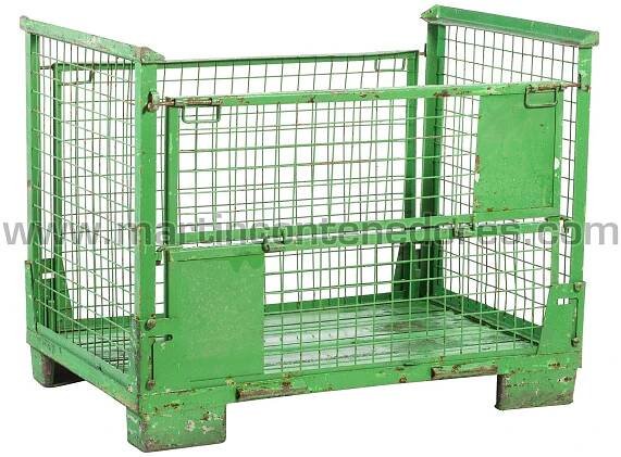 Collapsible gitterbox 1240x835x970/760 mm