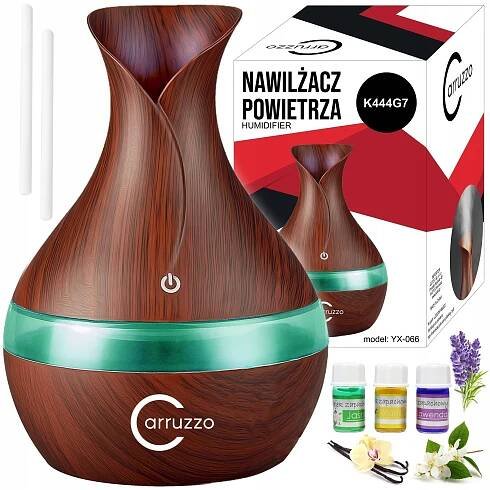 ZVLHČOVAČ VZDUCHU 300 ML DIFUZÉR VŮNÍ AROM ULTRAZVUKOVÝ