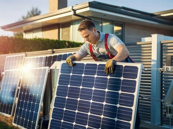 Mezi ekologické zdroje energie patří i fotovoltaický plot