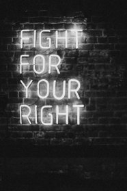 Motivation Fight For Your Right Wallpaper