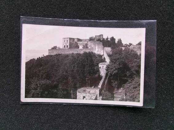 Přerov Lipník nad Bečvou hradby hrad zřícenina Helštýn  - Pohlednice místopis