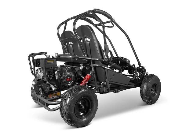 dětská buggy Mini Rocket Shark 156ccm, Varianta osobní odběr nebo zaslání - rozebraný stroj, Barevná možnost černá