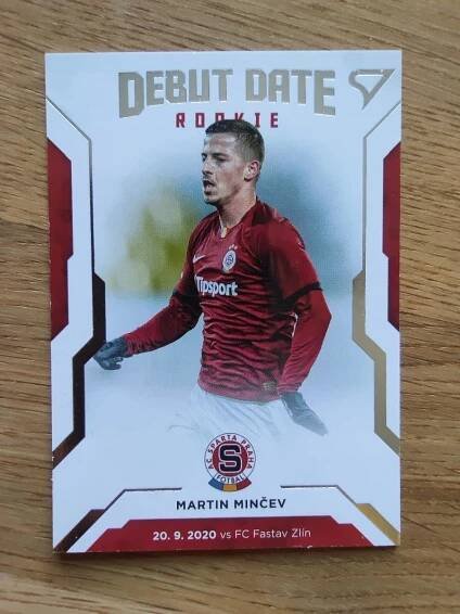2020/21 Martin MINČEV, DEBUT DATE, DR03, AC SPARTA PRAHA, SportZOO