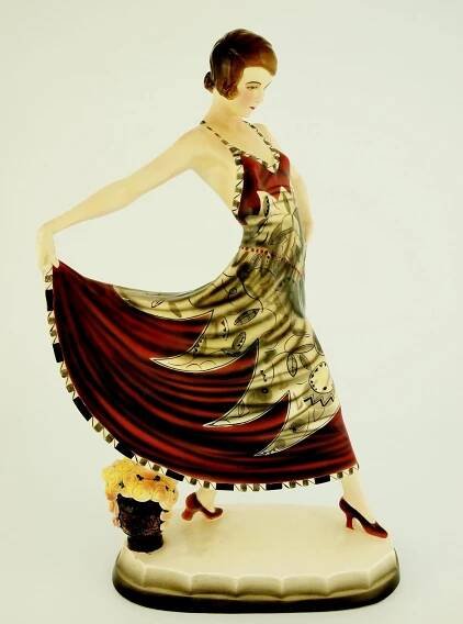 Lilian Harvey by Goldscheider - Nouveau Deco Arts