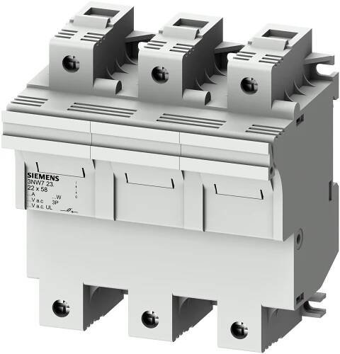 Siemens 3NW7231, 3NW7231 držák na válcové pojistky, 690 V/AC, 100 A, 1 ks