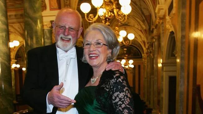 Roger Whittaker mit seiner großen Liebe Natalie O'Brien - Foto: Getty Images