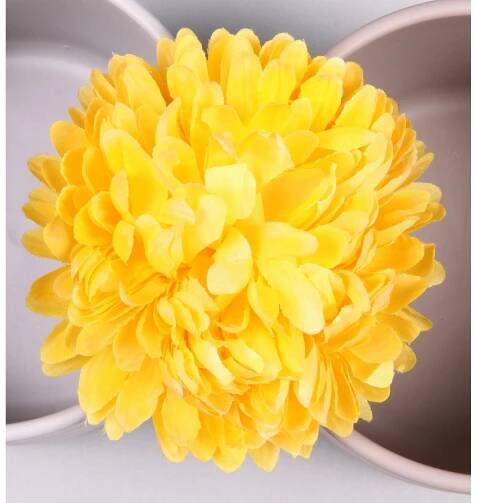 Nohel Garden Umělá rostlina květ chryzantémy žlutý pr. 13 cm