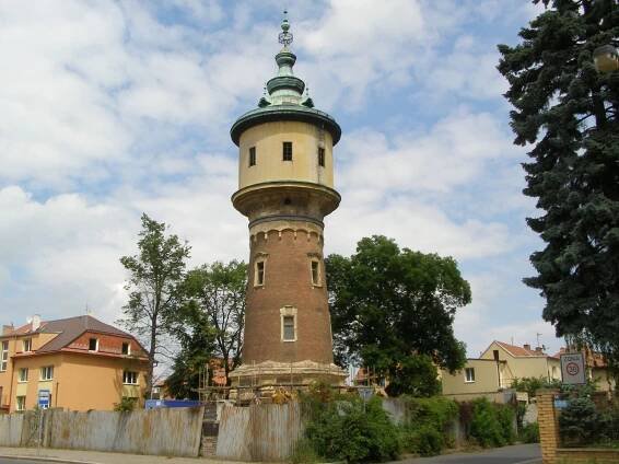 Fotografie - Praha, Ládví, vodárenská věž - 14.06.2008