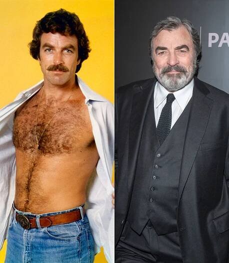 Tom Selleck alias detektiv Magnum a Richard z Přátel slaví osmdesátiny