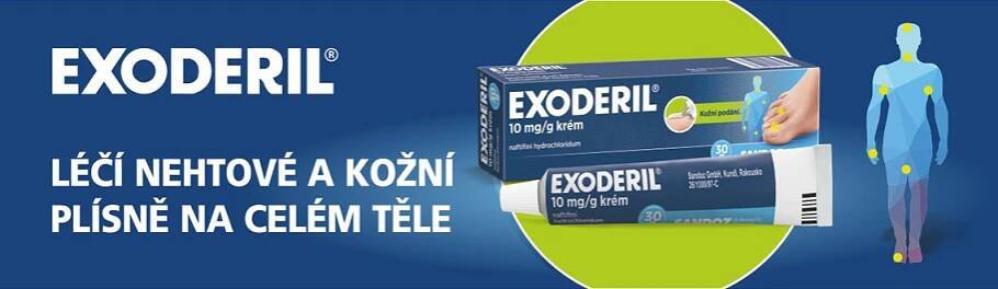 EXODERIL® 10MG/G krém 30G - skladem | BENU.cz 