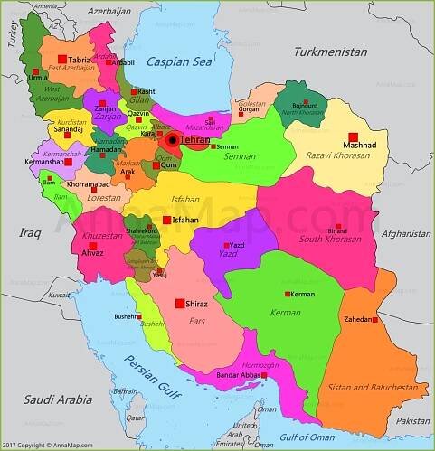 Iran Map
