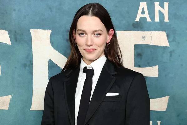 Victoria Pedretti attends "An Enemy Of The People" Broadway Opening Night at Circle in the Square Theatre on March 18, 2024