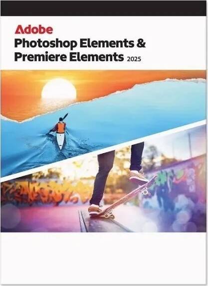 Adobe Photoshop Elements & Adobe Premiere Elements MP 2025 Win/Mac krabicová verze