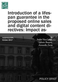 Introduction of a lifespan guarantee in the proposed online sales and digital content directives: Impact assessment of substantial amendments