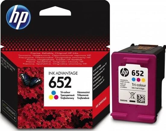 HP 652 (F6V24AE) barevný originální - akce