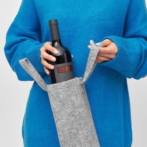 Plstěná taška na láhve CABERNET - foto