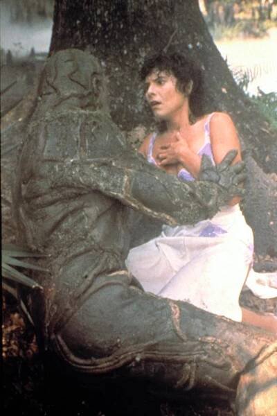 SWAMP THING, Dick Durock, Adrienne Barbeau, 1982, (c) Embassy Pictures