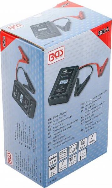 Pomocné startovací zařízení|s technologií ultra kondenzátoru|12V/300A/600A za 4482.00CZK - Allegro