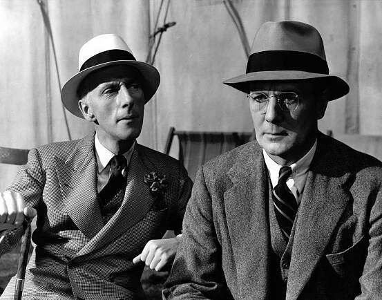 Profesor odchází - Z filmu - Wilfrid Hyde-White, Michael Redgrave