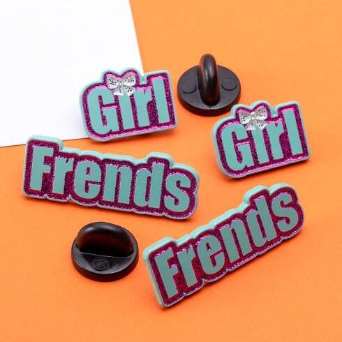 Girl Frends Pin