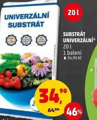 Penny Market SUBSTRÁT UNIVERZÁLNÍ 20L nabídka
