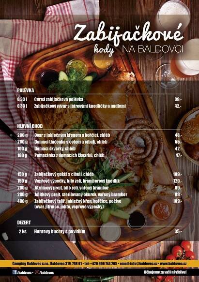 Zabijačkové hody | BALDOVEC