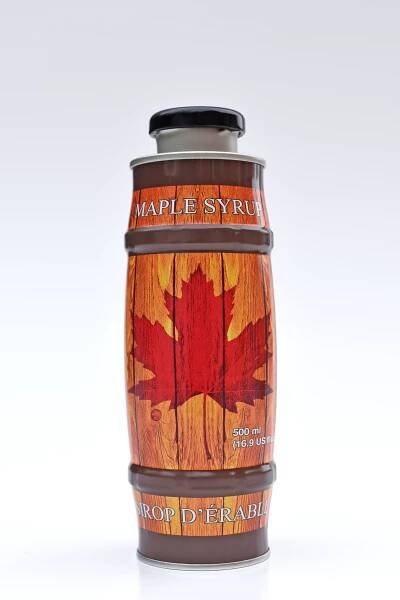 16.9 oz Barrel of Maple Syrup