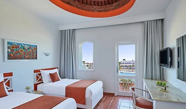 Hotel Jaz Neo Reef Marsa (ex. Solymar Reef Marsa): fotografie vybavení exteriérů a interiérů ubytování.