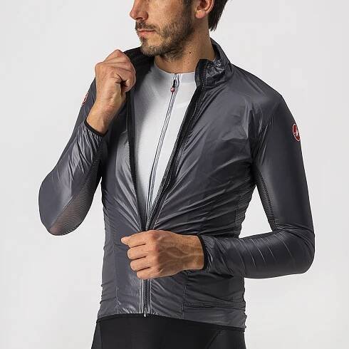 Castelli Aria Shell 4520058-030 Dark Gray L