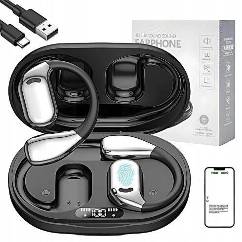 ELEKTRONICKÝ PŘEKLADAČ SLUCHÁTEK 144 JAZYKŮ BLUETOOTH SLUCHÁTKO V5.4