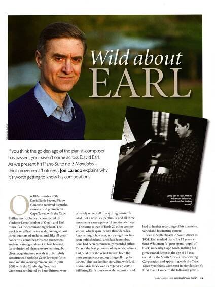 CD - ‘Music by David Earl’ - David Earl