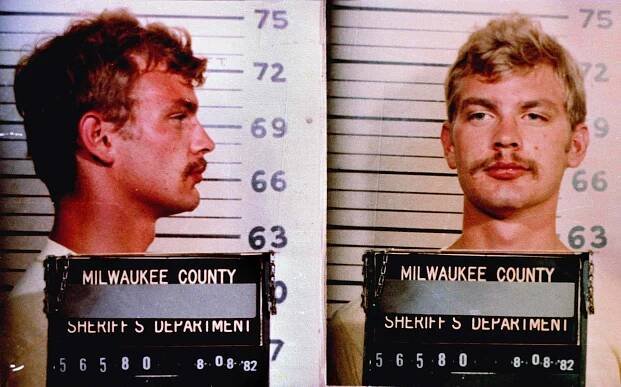 Jeffrey Dahmer is pictured, Aug. 8, 1982, as he was charged for disorderly conduct