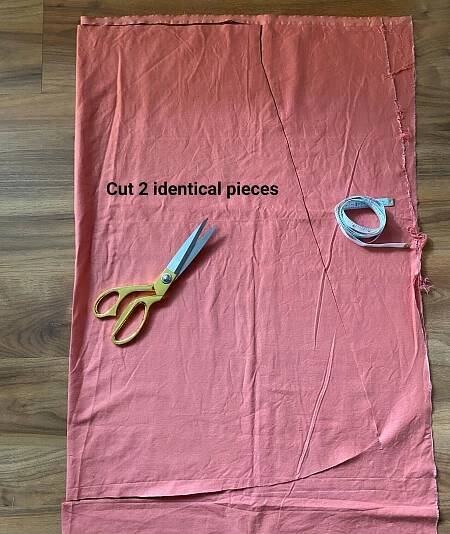 flared skirt, cutting pattern pieces