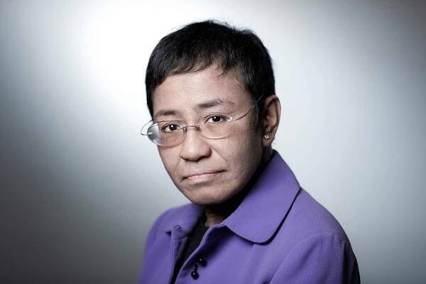 In pictures: Philippines journalist Maria Ressa