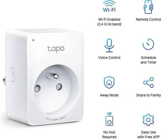 Smart zásuvka TP-LINK Tapo P110 WiFi