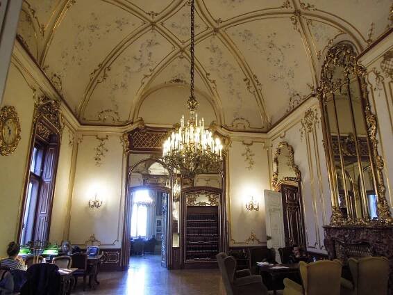 One of the most beautiful library of the world Budapest