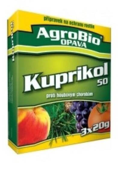 AgroBio KUPRIKOL 50 fungicid 3x20 g 003072