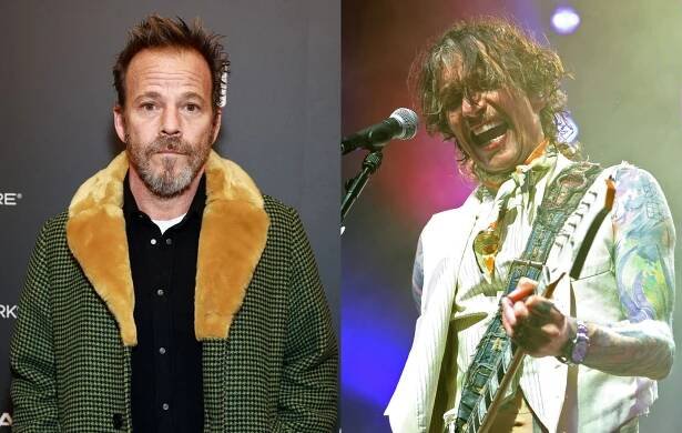 Stephen Dorff and Justin Hawkins of The Darkness