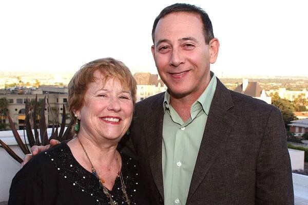 Lynn Stewart and Paul Reubens attend DAP. Artforum Magazine and ForYourArt Host Cocktail Reception for Gary Panter's New Book at Chateau Marmont on May 29, 2008 in Hollywood, Ca. 