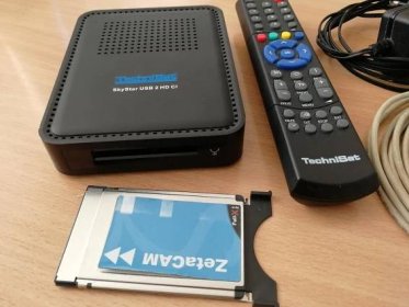 Satelitní přijímač TechniSat SkyStar USB 2 HD CI - TV, audio, video