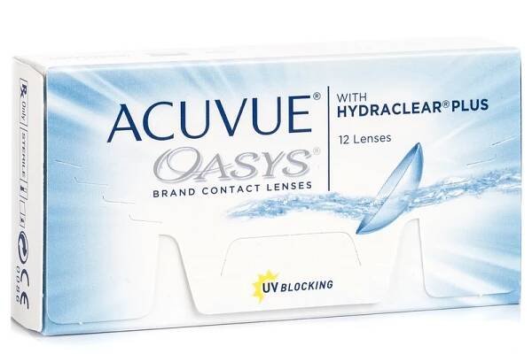 ACUVUE OASYS with Hydraclear Plus 12 čoček od 870 Kč