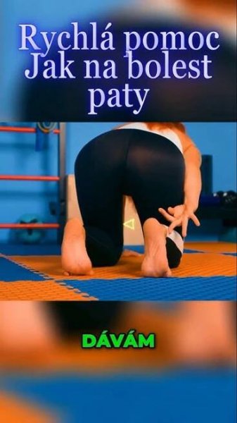 Jak uvolnit paty a achilovky - Rychlé cviky pro každý den co pomůžou za pár minut #lýtka #noha #pata