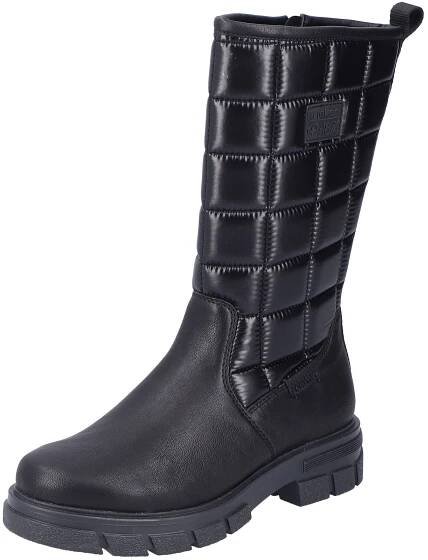 Bottes Rieker en noir : devant