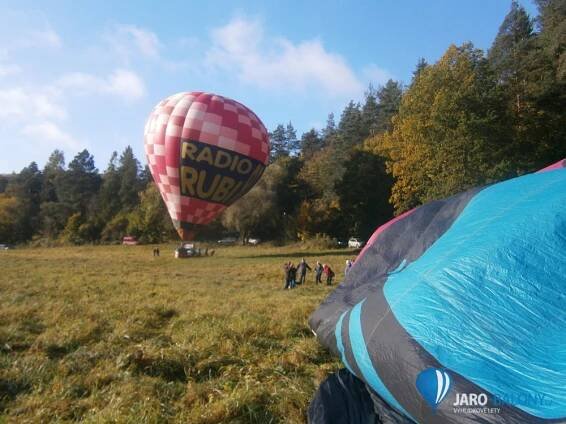 Říjen 2021 - Vyhlídkové lety horkovzdušným balonem